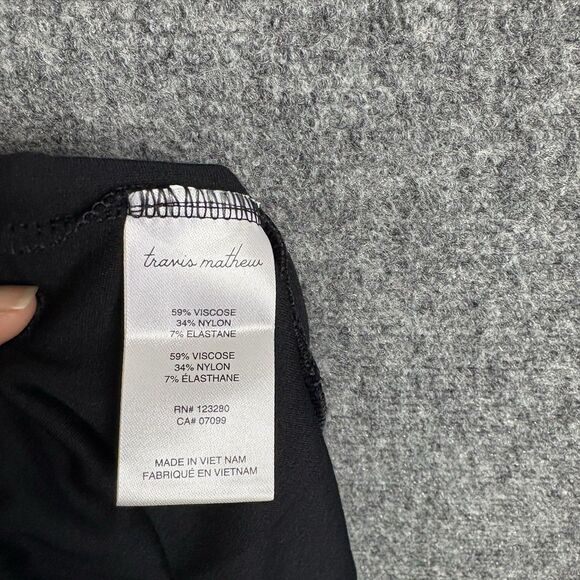 Travis Mathew Shorts Womens Size S Black Active Run Gym - Picture 10 of 11